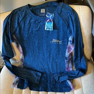 Skipper fishing/outdoor rashguard UPF 30 NWT Size S